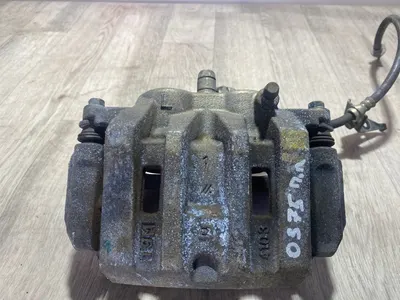 Суппорт тормозной honda accord 8 K24A 2011 перед. лев. (б/у)