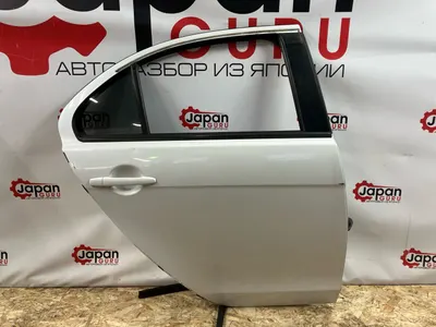 Дверь боковая mitsubishi Lancer 10 4B11 2.0 2009 задн. прав. (б/у)