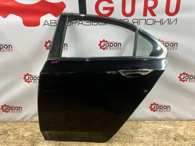 Дверь боковая honda accord 8 K24A 2010 задн. лев. (б/у)