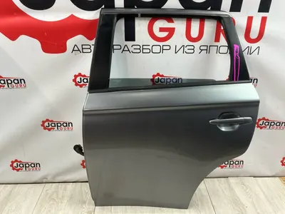 Дверь боковая mitsubishi outlander GF7W 4J11 2.0 2014 задн. лев. (б/у)