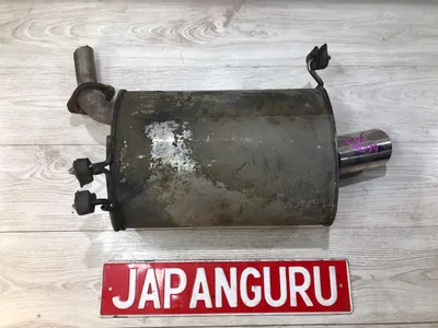 Глушитель задняя часть honda accord 8 K24A 2010 лев. (б/у)