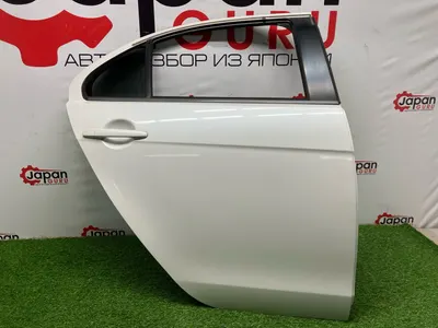 Дверь боковая mitsubishi Lancer 10 4B10 1.8 2010 задн. прав. (б/у)