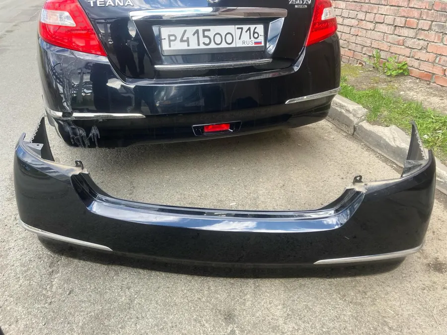 Бампер nissan teana J32 VQ25 2010 задн. (б/у)