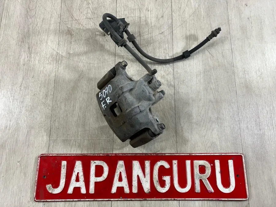Суппорт тормозной mitsubishi Lancer 10 4B11 2.0 2007 перед. прав. (б/у)