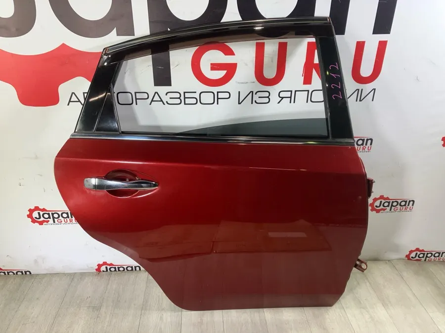 Дверь боковая nissan teana L33 QR25 2014 задн. прав. (б/у)