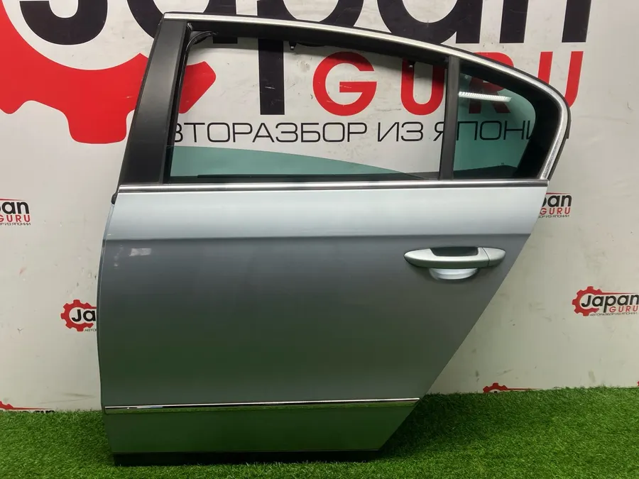 Дверь боковая Volkswagen Passat B6 AXZ 2008 задн. лев. (б/у)